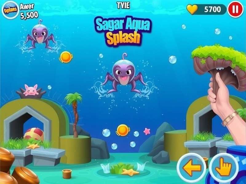 Sagar Aqua Splash Game Screenshot